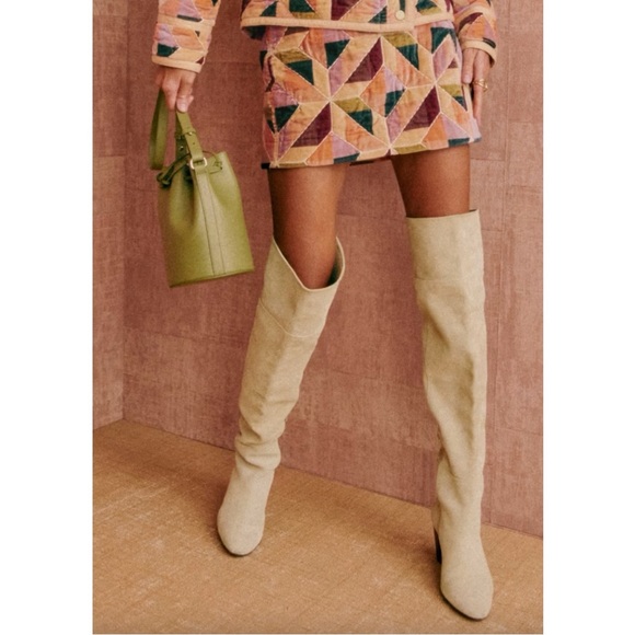 Sezane Malia Patchwork Skirt - Picture 2 of 8